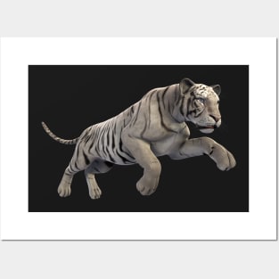 White Tiger Posters and Art